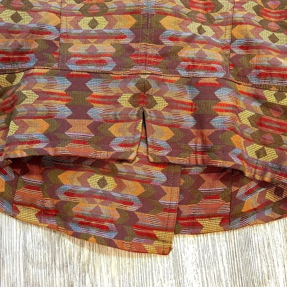 Bianca Nygard Gorgeous Patterned Jacket With Lace Up Details - Picture 12 of 16